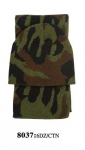 Camouflage Hat and Scarf Winter Set