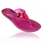 BCBGirls – Women’s Thong Sandals BCBG Jelly Flip Flops – BG-Magnolia