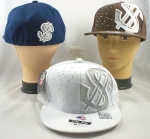 Dollar Sign Fitted Hats with Glitter & Rhinestones