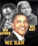 President Barack Obama T-Shirt - Martin Luther King - Rosa Parks