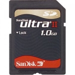 SanDisk 1 GB Ultra II Secure Digital Memory Card - SDSDH-1024-901
