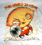 Family Guy Stewie T-Shirts - The World is Mine T-Shirt